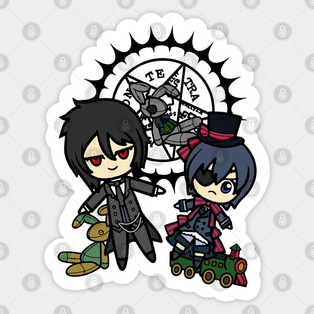 Black Butler Funtom company Sticker by wss3